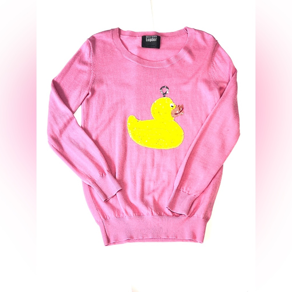 Markus Lupfer pink sweater